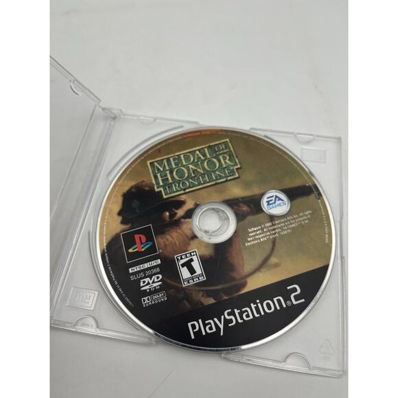 Medal of Honor: Frontline (Sony PlayStation 2,2002)PS2 DISC ONLY. TESTS GOOD. G1 - Picture 2 of 4